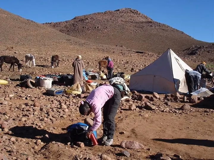 Bivouac au Jbel Saghrou